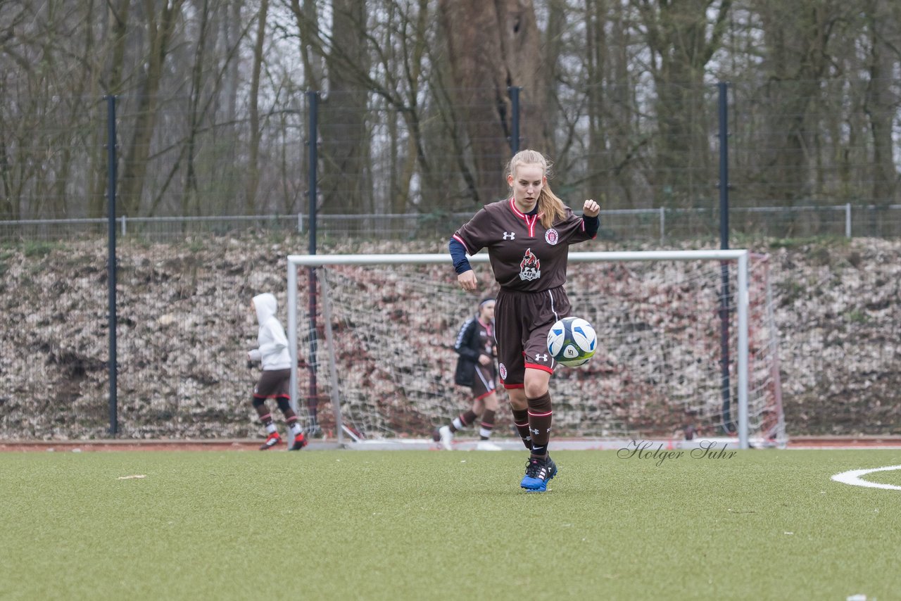 Bild 129 - B-Juniorinnen Walddoerfer - St.Pauli : Ergebnis: 4:1